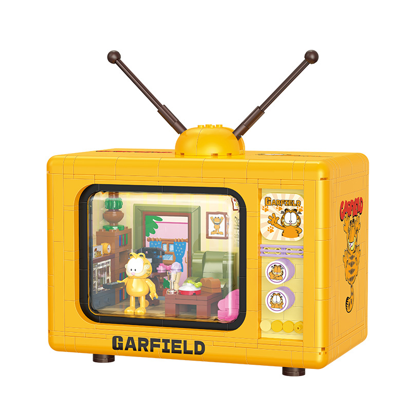 [Mini Micro Bricks] BALODY 20145 Garfield Television Movie &amp; Game