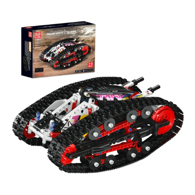 [With Motor]Mould King 13154 Double-sided Vehicle Technic