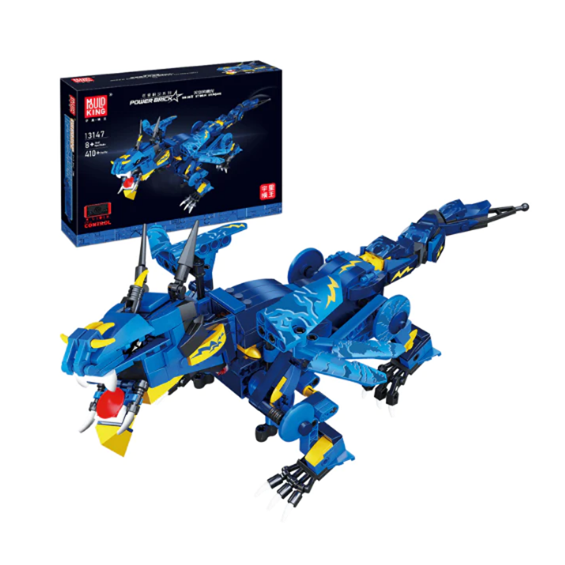 [With Motor]Mould King 13147 Sky Storm Dragon Creator Expert