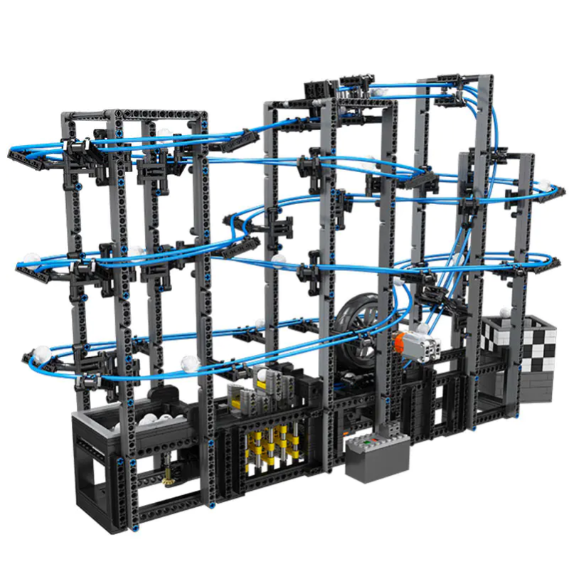 [With Motor]Mould King 26002 Great Ball Contraption：Marble Run Technic