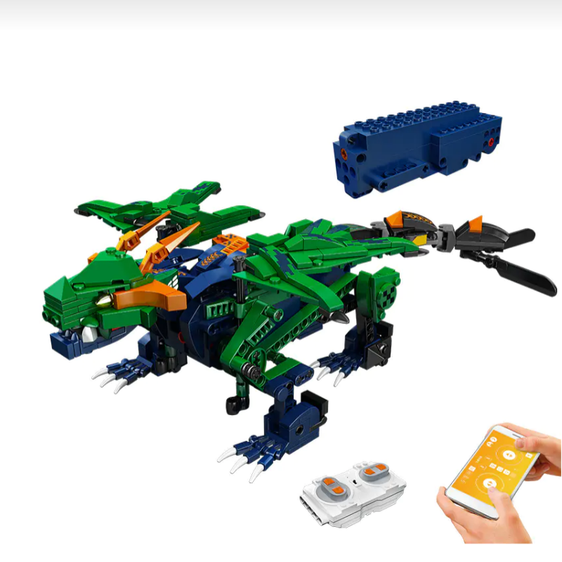 [With Motor]Mould King 13149 Forest Guardian Dragon