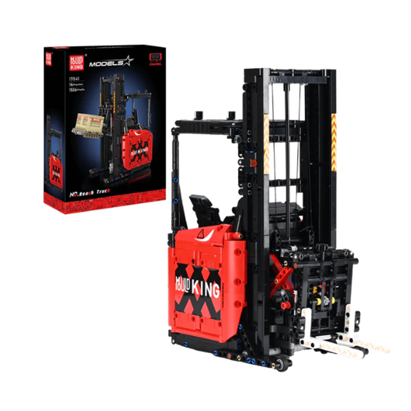 [With Motor]Mould King 17041 Reach Truck Technic