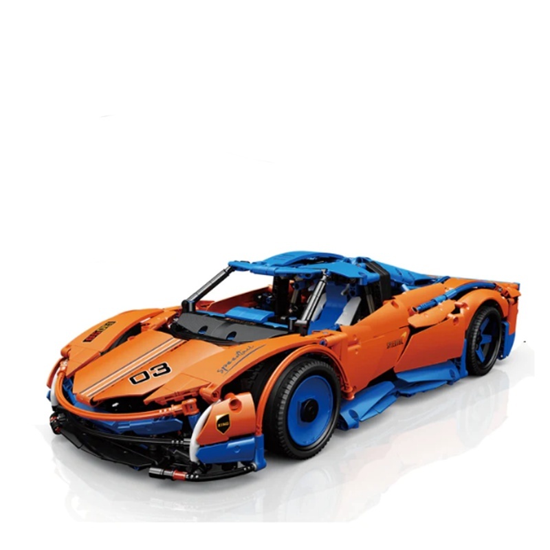 [With Motor]Mould King 13098 Speedtail Technic