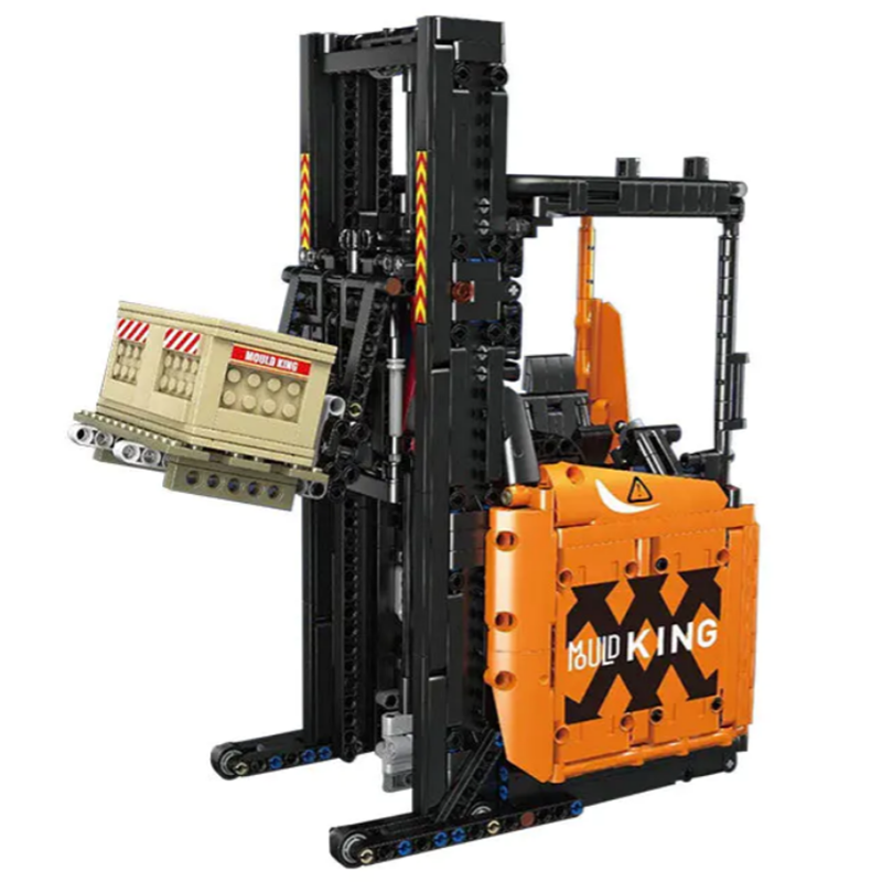 [With Motor]Mould King 17040 Reach Truck Technic