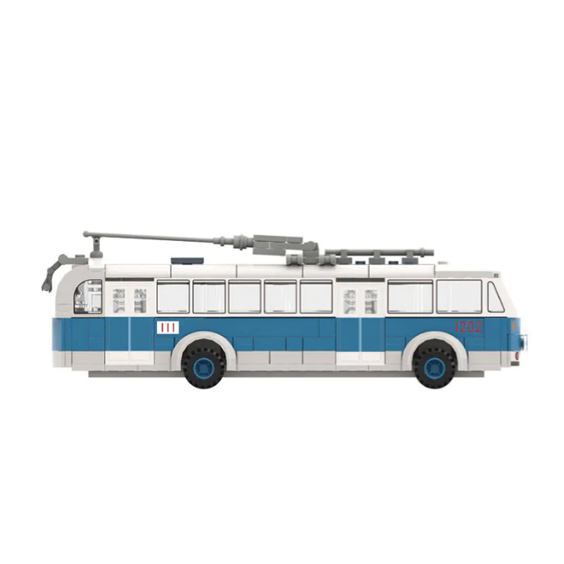 Beijing Flavor Era 001-23A -008-23A Classic Beijing Public Transport Vehicles Creator Expert