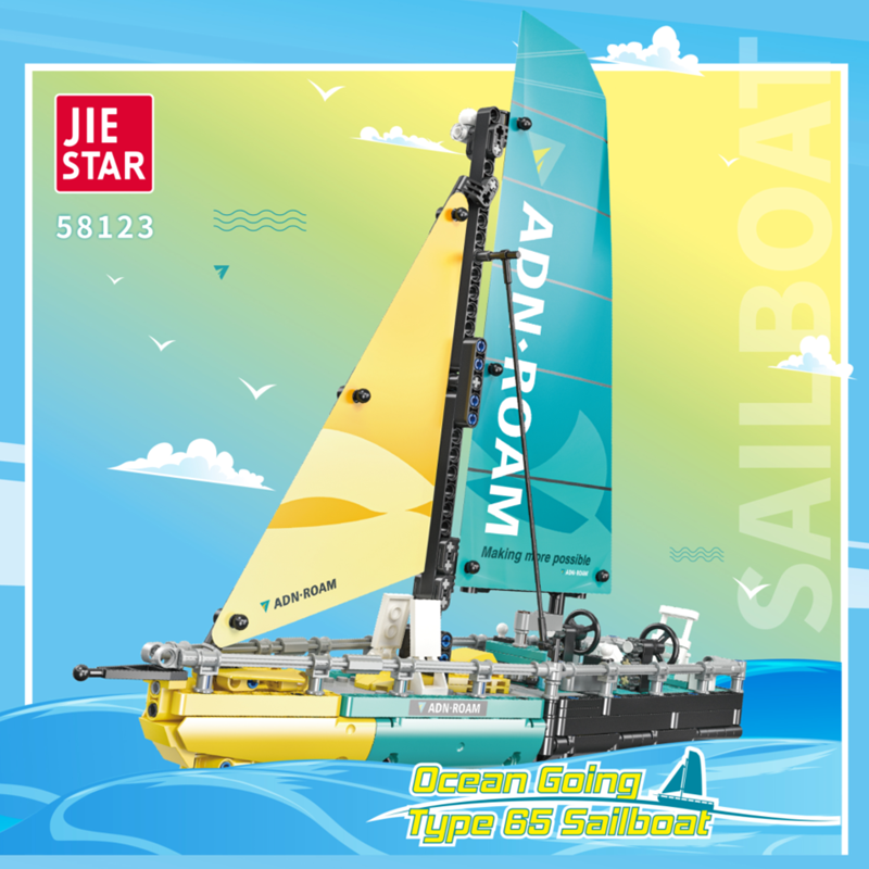 JIESTAR 58123 Ocean Going Type 65 Sailboat Technic