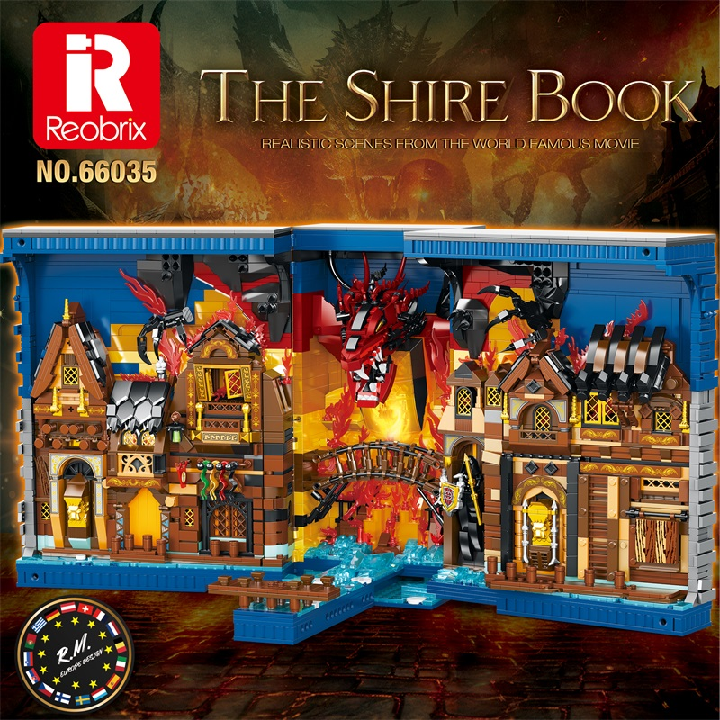 Reobrix 66035 Hobbit Book Archive Movie & Game