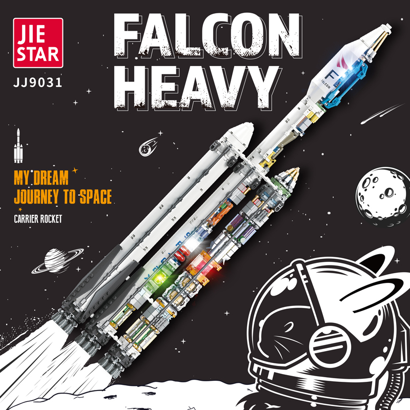 JIESTAR JJ9031 Carrier Rocket：Falcon Heavt Technic