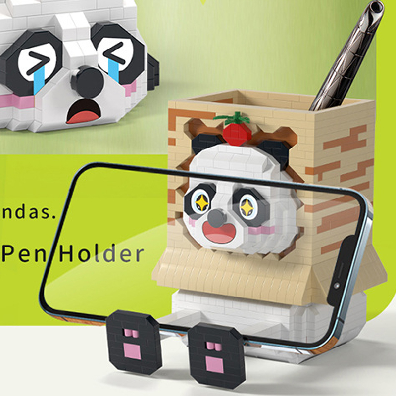 MoYu MY97119 Panda Building Block Pen Holder Series-PanPan Creator Expert