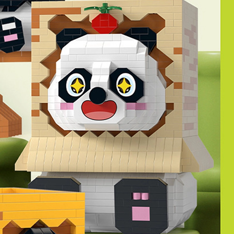 MoYu MY97119 Panda Building Block Pen Holder Series-PanPan Creator Expert