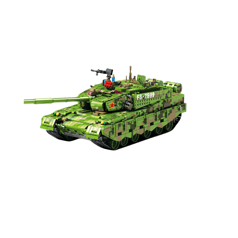 [With Motor] SEMBO 705021 TYPE 99A Main Battle Tank Military