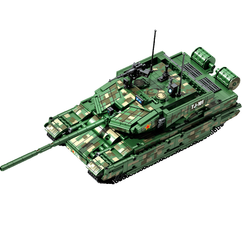 [With Motor] SEMBO 705989 TYPE 99A Main Battle Tank Military