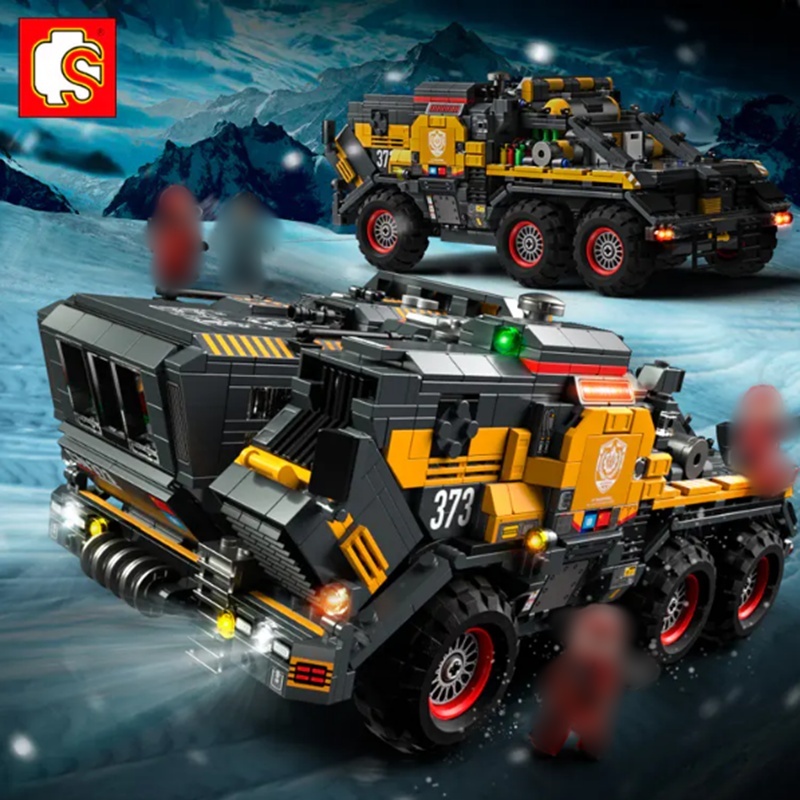 SEMBO 107006 Wandering Earth: CN373 Bucket Carrier - Front Large Movie &amp; Game
