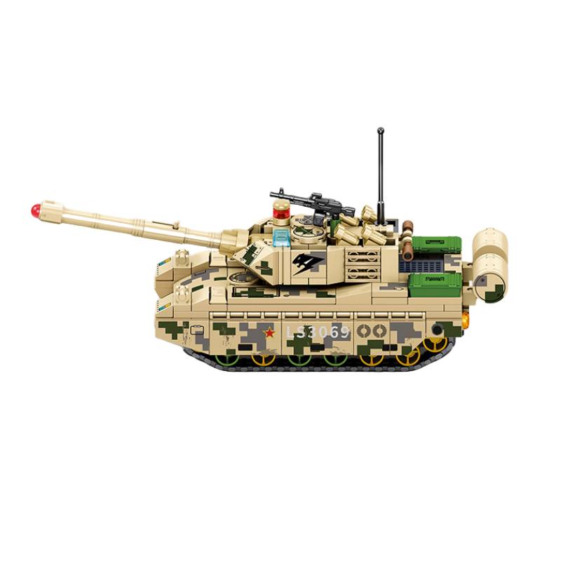 SEMBO 203169 ZTQ-15 Main Battle Tank Military