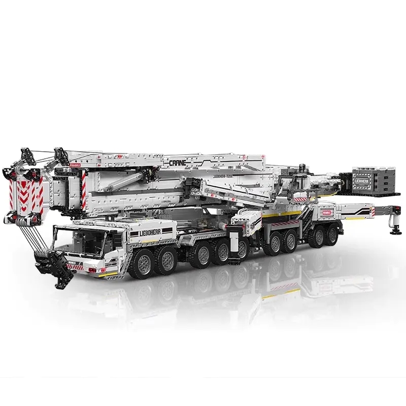 [With Motor] Mould King 17007 Liebherr LTM 11200 Remote Controlled Crane Technic