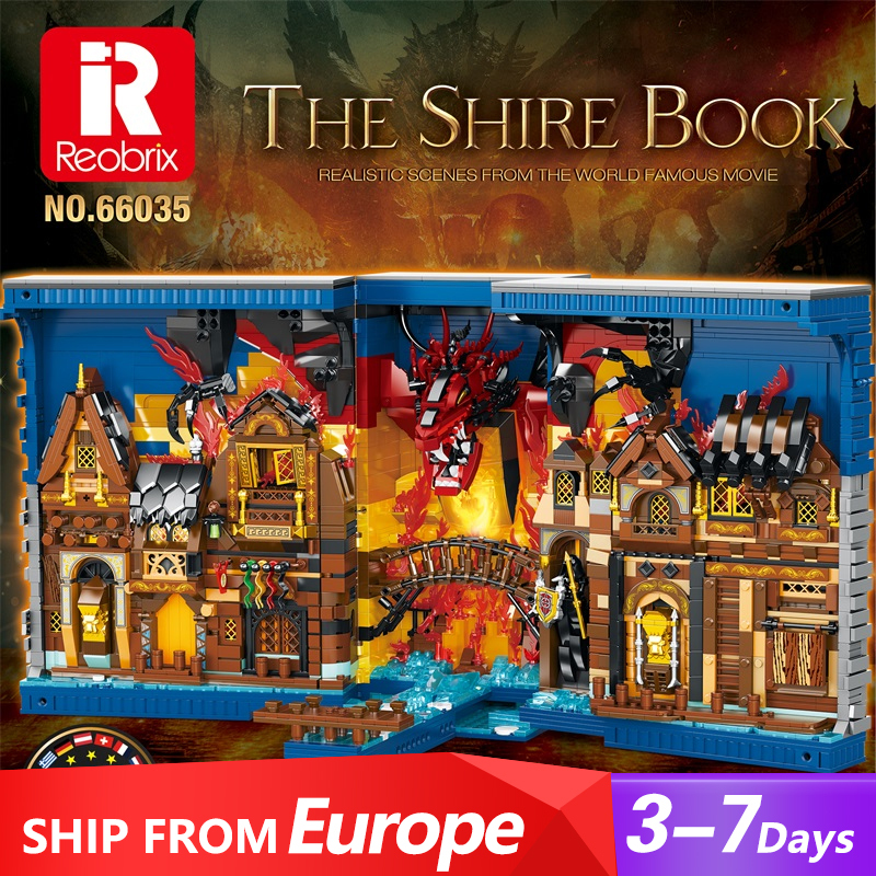 [Pre-Sale] Reobrix 66035 Hobbit Book Archive Movie & Game Europe Warehouse Express