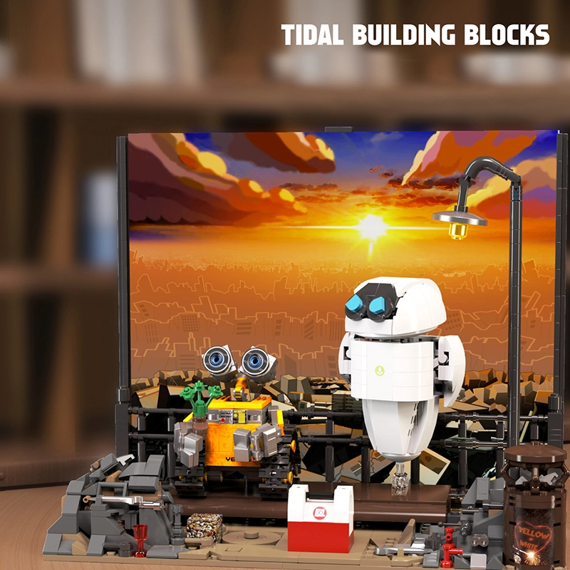 【Pre-Sale】Tuole L8003 Robot Love Movie & Game Buliding Blocks 1125±pcs Bricks Toys Model Form China