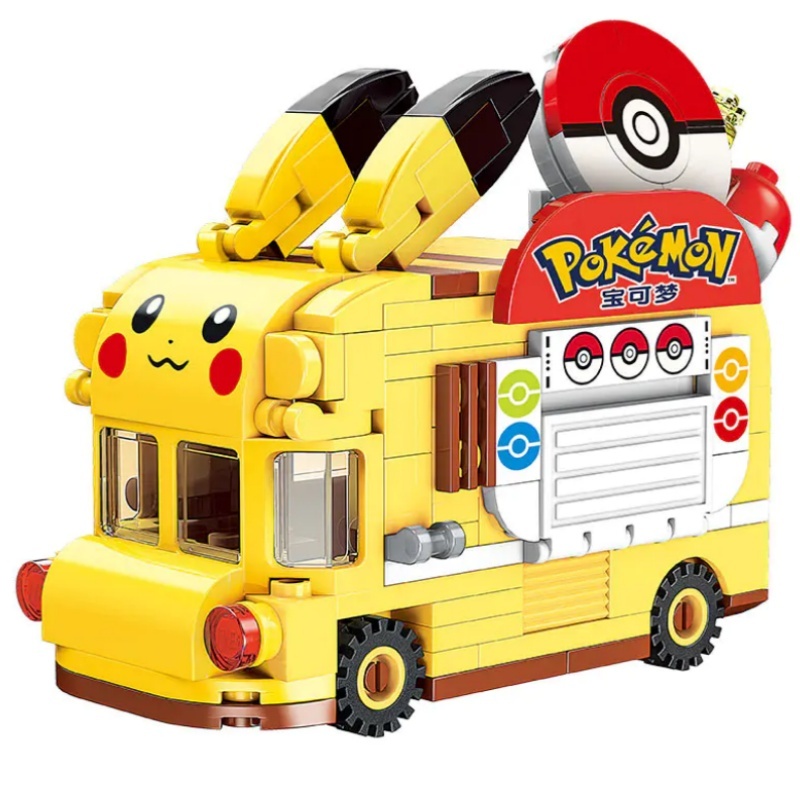Keeppley K20214 Pikachu mini Pok é mon cart Movie & Game
