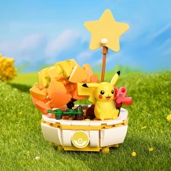 K20217 Pikachu style Potted Plants 216±pcs
