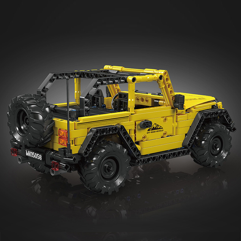 MouldKing 15058 Wrangler PullBack Car Technic