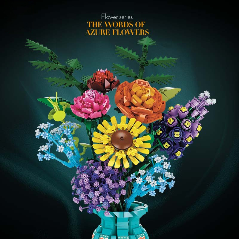 LEGO MOC Custom 11001 The Words Of Azure Flowers Creator Expert