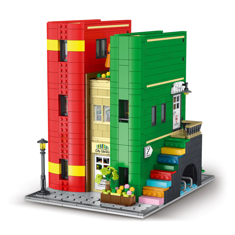 XMORK 10211 Cities Library Modular Buildings