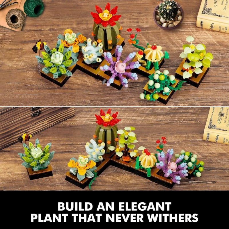 Custom 92192 Succulent Plants Creator Expert