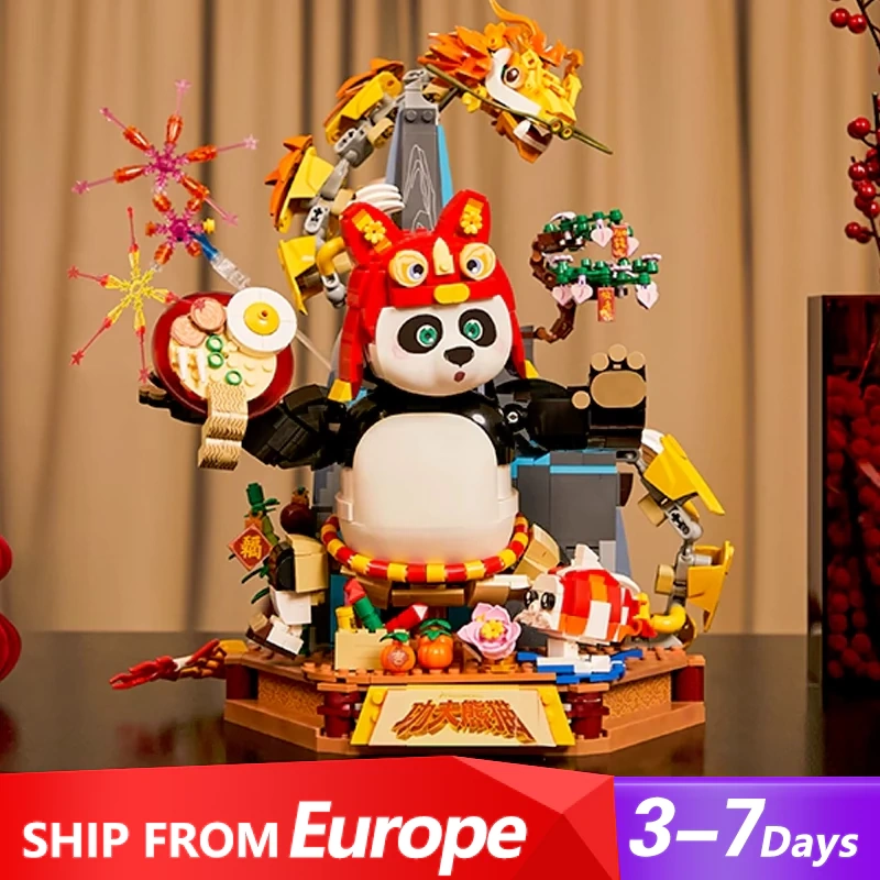 [Pre-sale] Pantasy 86504 The Kung Fu Panda Dragon Warrior Chinese Culture Europe Warehouse Express