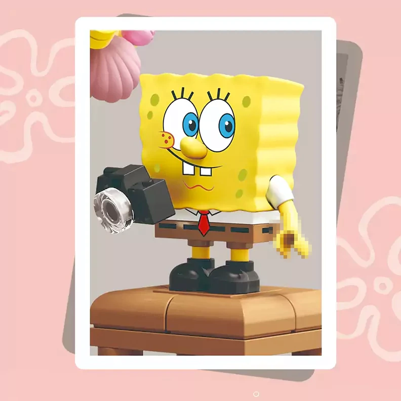 SEMBO SpongeBob Three-Dimensional Painting Movie & Game