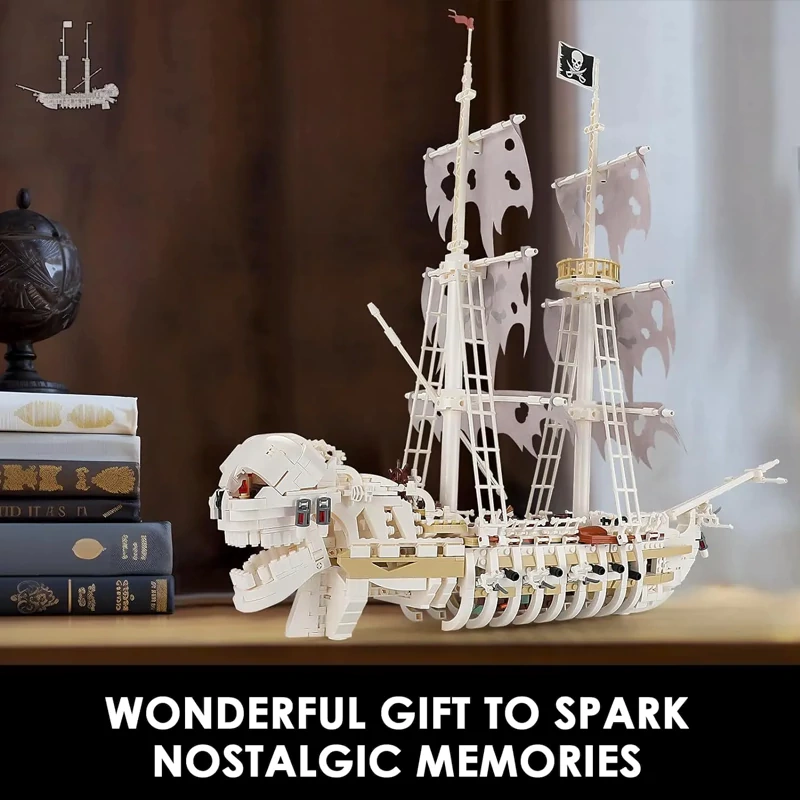 Custom 92208 Skeleton Ship Technic