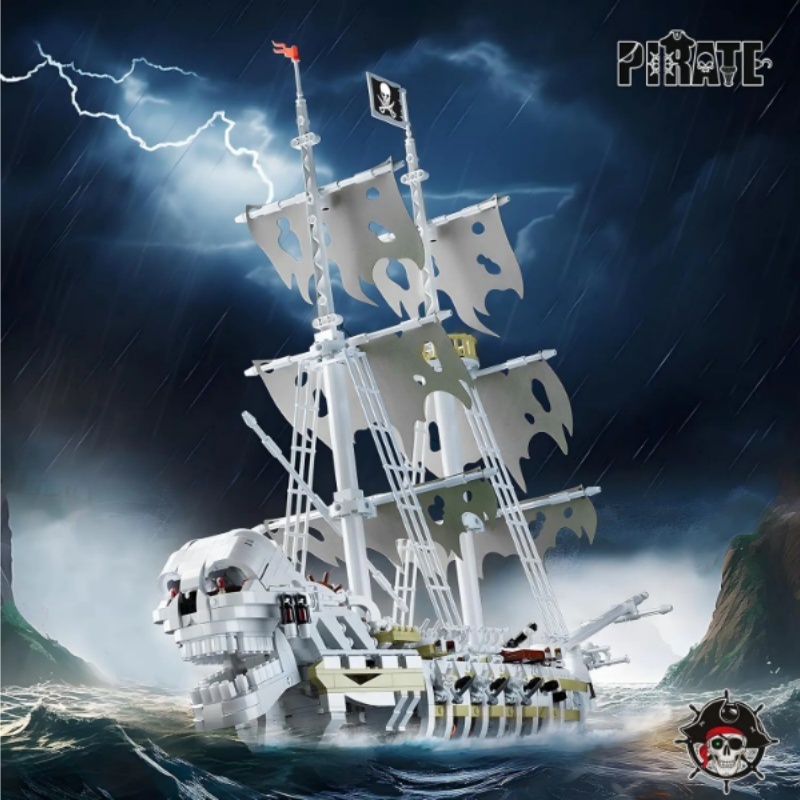 Custom 92208 Skeleton Ship Technic