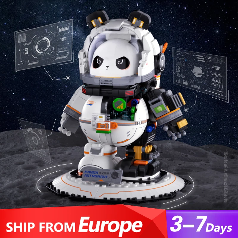 [Pre-sale] WEKKI 506503 Panda Astronaut Creator Expert Europe Warehouse Express