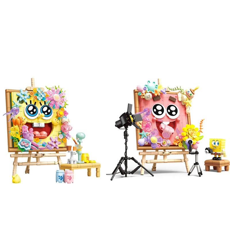 SEMBO SpongeBob Three-Dimensional Painting Movie & Game