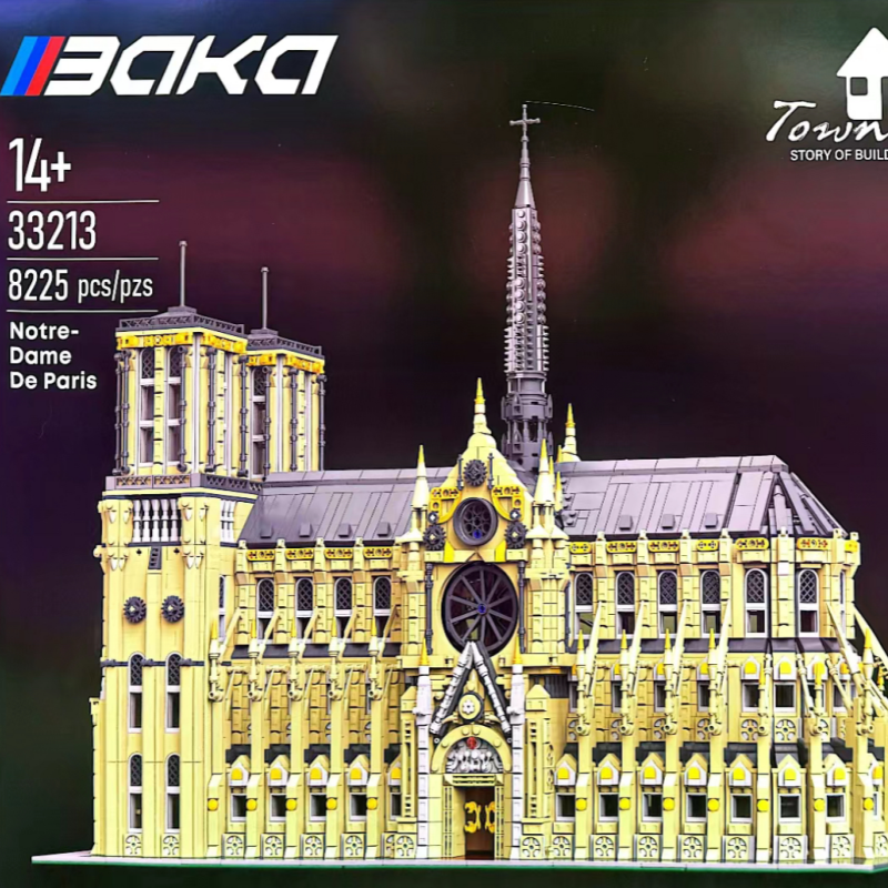 [Pre-Sale] BAKA 33213 Notre Dame de Paris Modular Buildings