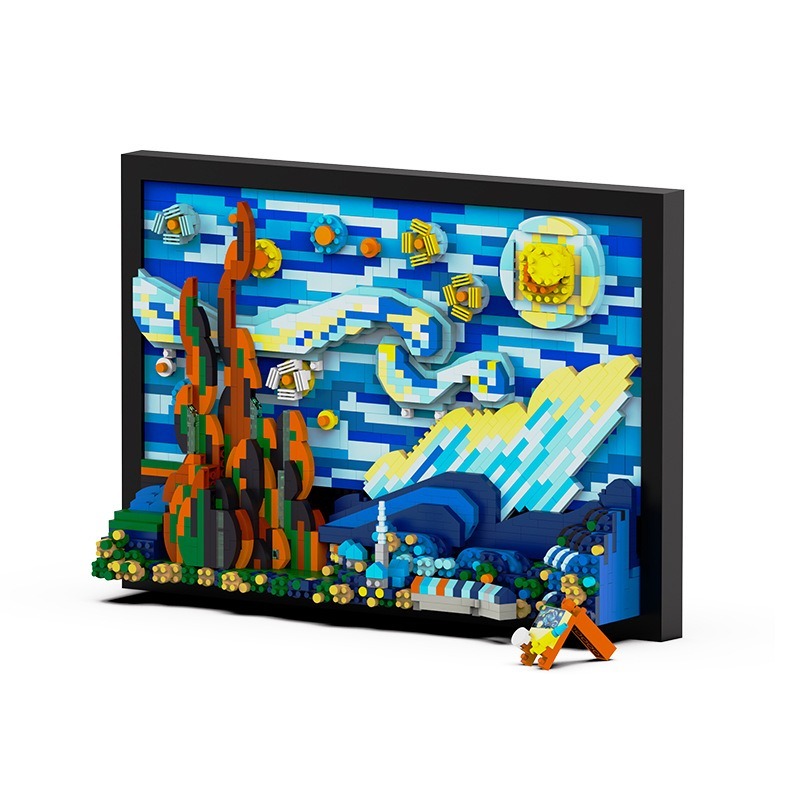 [Mini Micro Bricks] J-ARER DME001 Starry Night Movie & Game