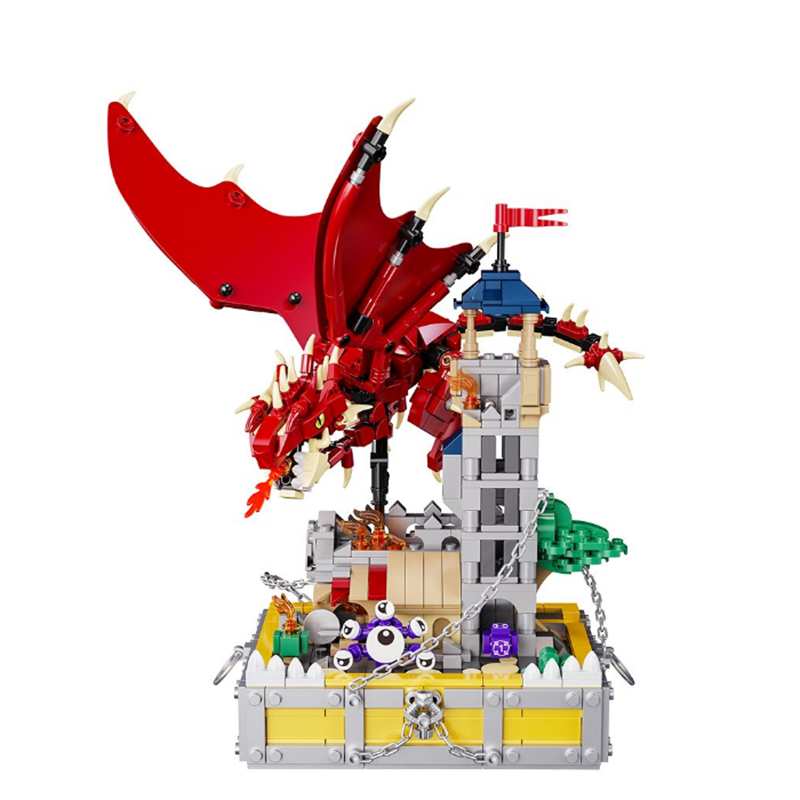 DK 7031 Dragon and Treasure: Guarding the Witch Tower Movie &amp; Game