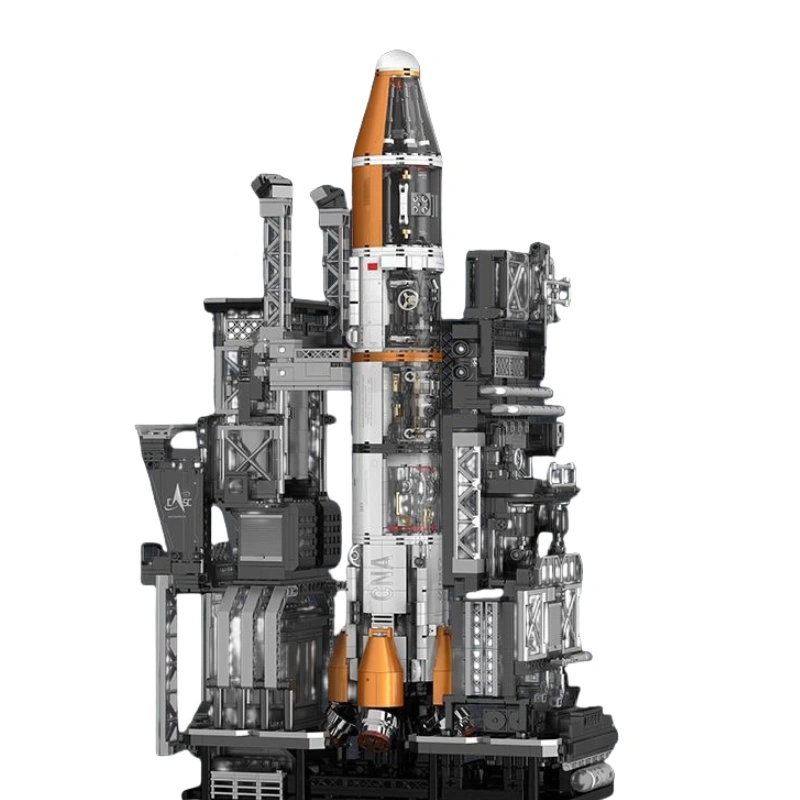 LEGO MOC CREATE WITH PASSION D2201 Semi-Mechanical Series Rocket