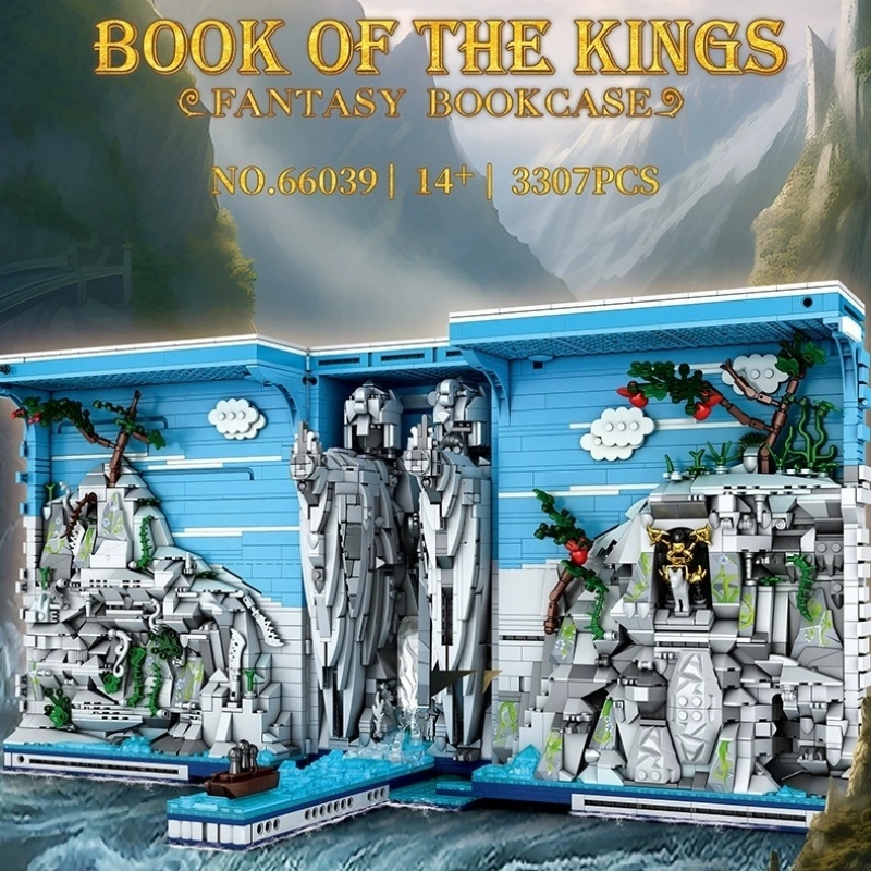 Reobrix 66039 Book Of The Kings Fantasy Bookcase Movie & Game