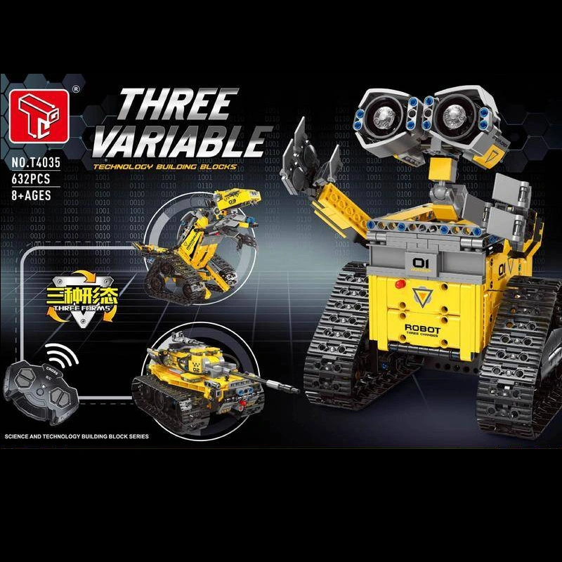 LEGO MOC [With Motor] GAOMISI T4035 Three Variable Technic