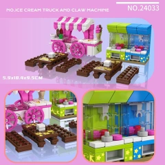 24033 Ice cream cart and doll machine 269±pcs