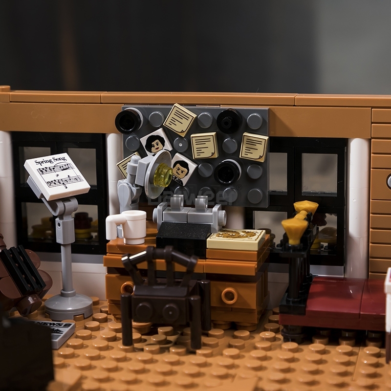 Pantasy 85014 Sherlock Holmes Baker Street 221B Apartment Modular Building