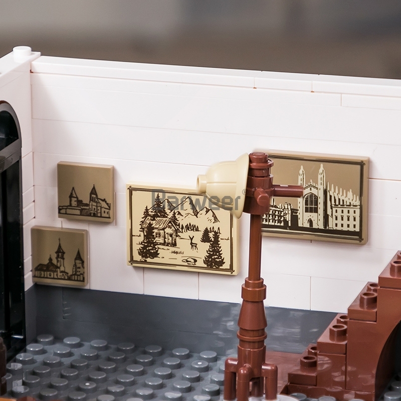 Pantasy 85014 Sherlock Holmes Baker Street 221B Apartment Modular Building