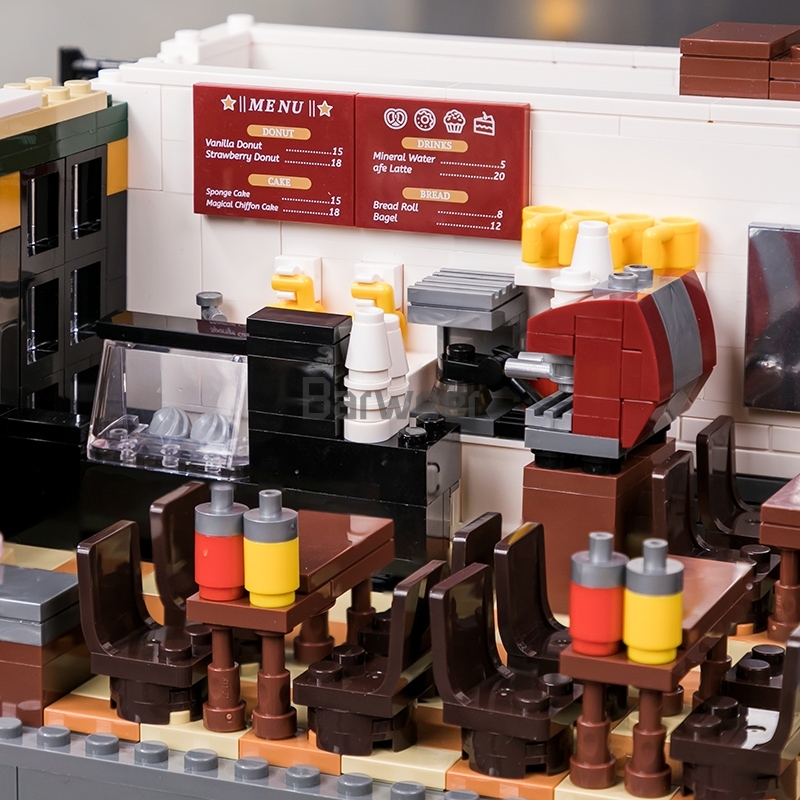 Pantasy 85014 Sherlock Holmes Baker Street 221B Apartment Modular Building