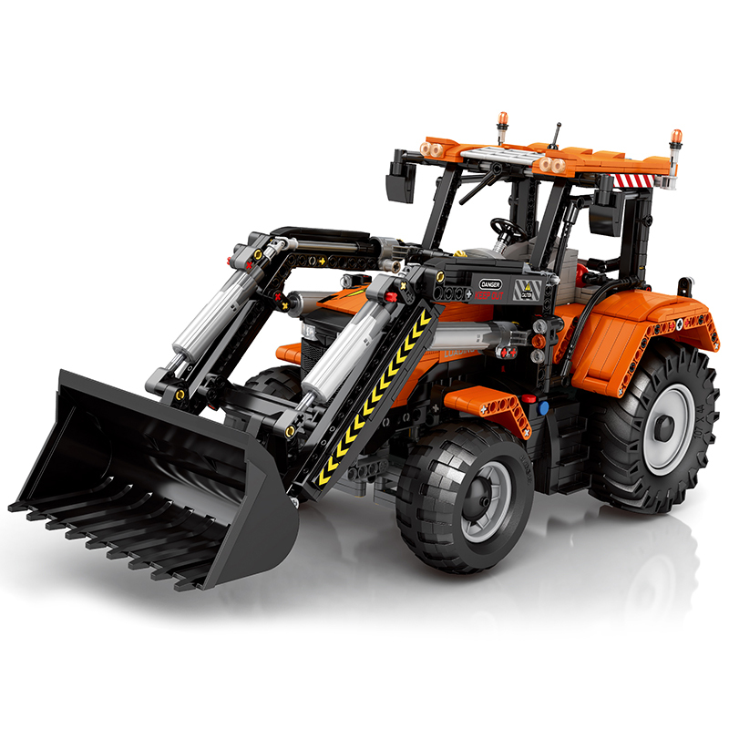 [With Motor] Reobrix 22024 Loading Tractor Technic