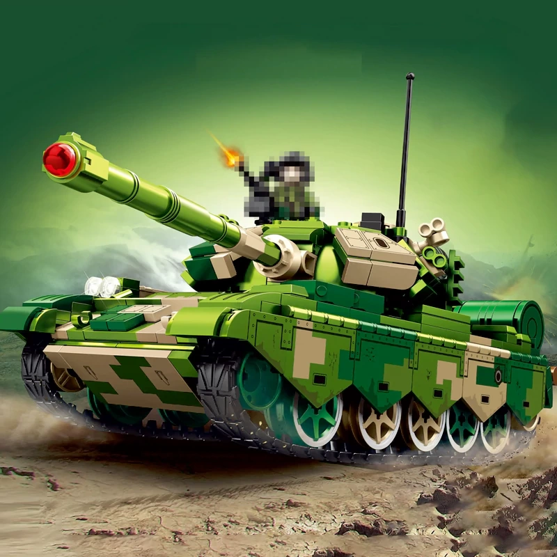 SEMBO 203167 ZTZ-99A Main Battle Tank Military