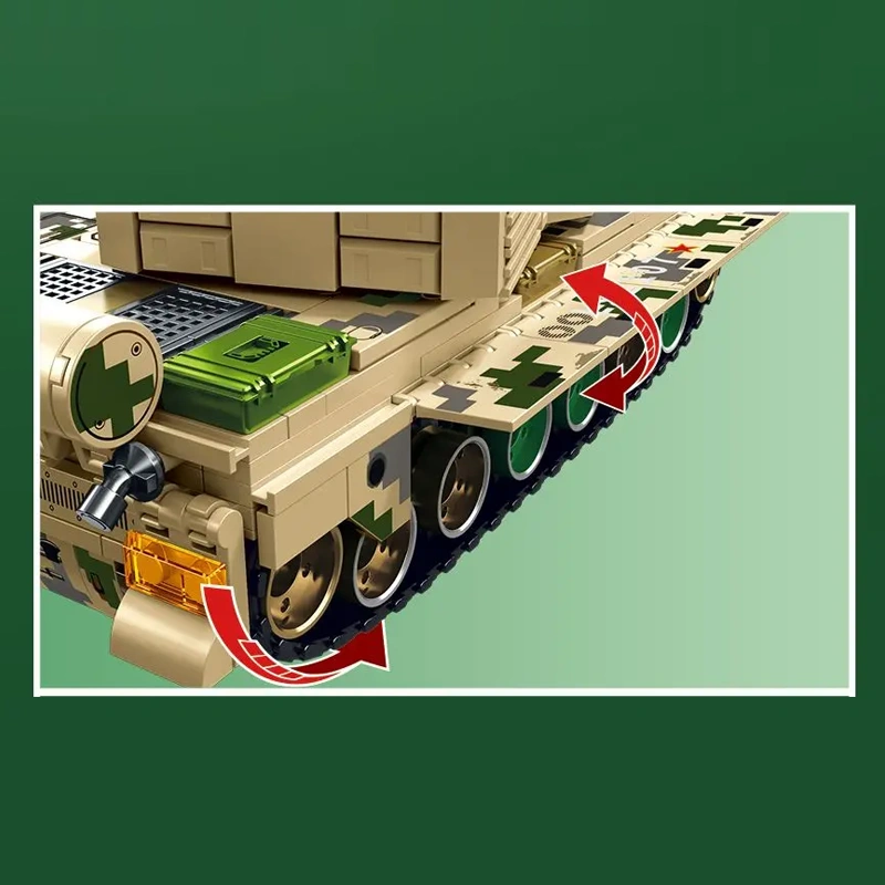 SEMBO 203165 Type 15 Light Tank Military