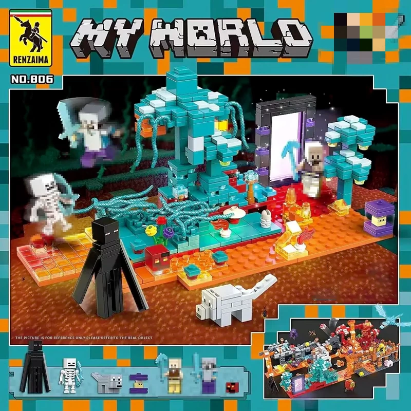 QUANGUAN 806 My World Eerie Forest Scenes Movie & Game