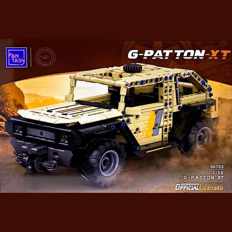 Pantasy 86703 George Patton - 1:18 Battle Sword Tech Car Technic
