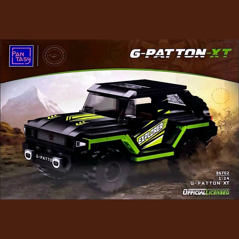 Pantasy 86702 George Patton - Battle Sword 1:24 Block Car Technic