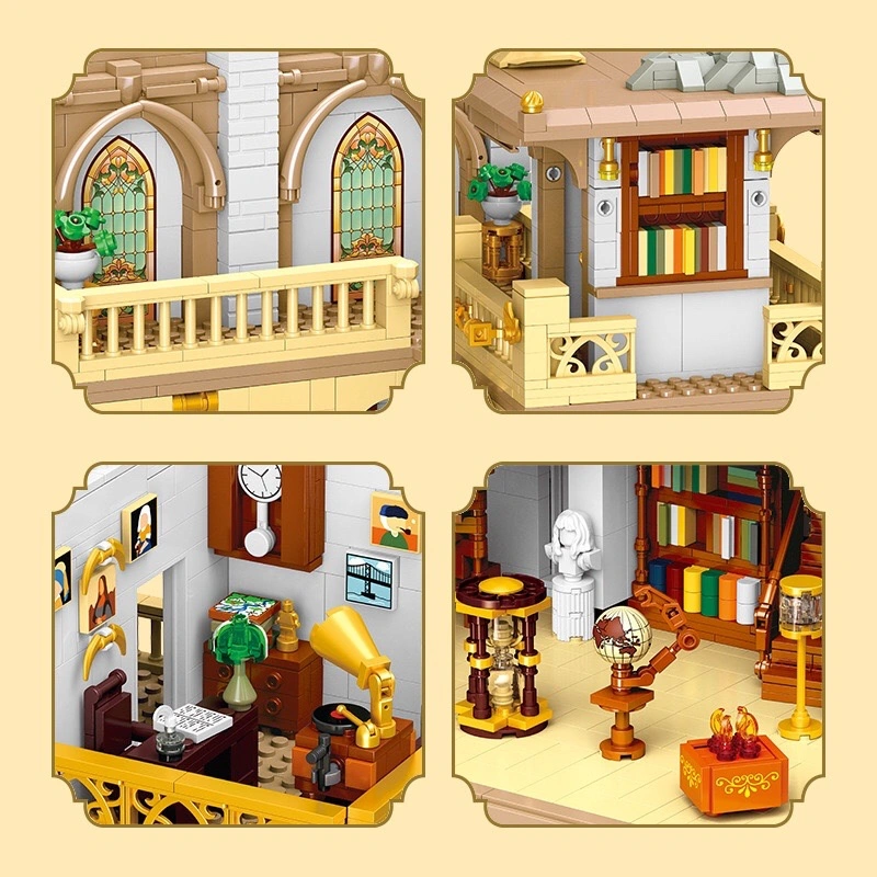 LEGO MOC JIESTAR 57015 Europeanizing Architecture Bookstore Modular ...